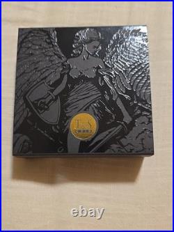 Guardian Angel 2oz Silver Antiqued Gilded High Relief Coin Niue 2023 year