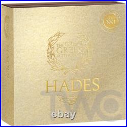 Hades The Great Greek Mythology 2oz Antique finish Silver Coin CFA Cameroon 2025 Hades The Great Greek Mythology 2oz Antique finish Silver Coin CFA Cameroon 2025