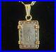 Hand-Made-in-18-k-Bezel-Housed-An-Japanese-Rare-Old-Silver-Coin-Pendant-01-ayzb