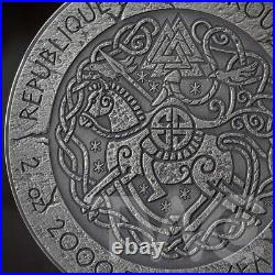 Harald Fairhair The Way to Valhalla 2 oz Silver Coin CFA Cameroon 2025