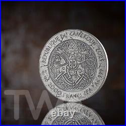 Harald Fairhair The Way to Valhalla 2 oz Silver Coin CFA Cameroon 2025