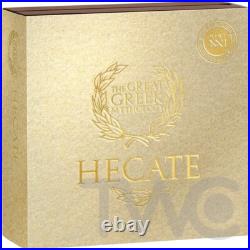 Hecate The Great Greek Mythology 2 oz Antique finish Silver Coin Cameroon 2025