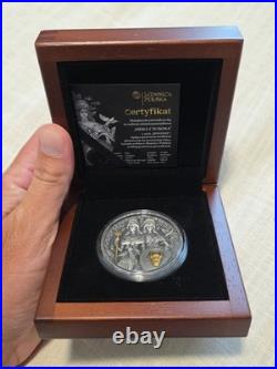 Hera & Juno 2 oz Antique finish Silver Coin 5$ Niue 2022