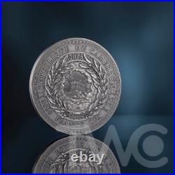 Hestia The Great Greek Mythology 3 oz Antique finish Silver Coin Cameroon 2025 Hestia The Great Greek Mythology 3 oz Antique finish Silver Coin Cameroon 2025