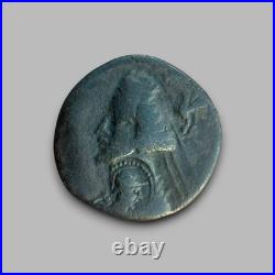 INDO-PARTHIANS Margiana or Sogdiana AR Drachm 1st Century BC 2.77g