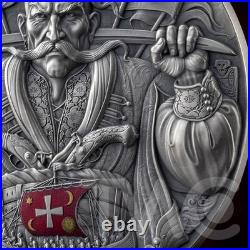 Immortal Glory 2 oz Antique finish Silver Coin 10 cedis Ghana 2025 Immortal Glory 2 oz Antique finish Silver Coin 10 cedis Ghana 2025