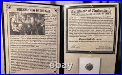 Indo-scythian Silver Drachm Of Azes II Biblical Coins Of The Magi Authentic Rare