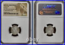 Iron Age Pre Roman Britain 60BC-20BC Celtic Stater Durotriges Tribe NGC Graded