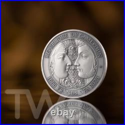 Kama Sutra II Moments of Love 1 oz Antique finish Silver Coin CFA Cameroon 2025 Kama Sutra II Moments of Love 1 oz Antique finish Silver Coin CFA Cameroon 2025