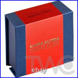 Kama Sutra II Moments of Love 1 oz Antique finish Silver Coin CFA Cameroon 2025 Kama Sutra II Moments of Love 1 oz Antique finish Silver Coin CFA Cameroon 2025
