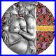 Kama-Sutra-Moments-of-Love-3-oz-Antique-finish-Silver-Coin-CFA-Cameroon-2020-01-uyc