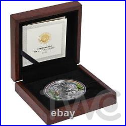 Keep Your Luck 50 g Antique finish Silver Coin 2000 Francs CFA Cameroon 2022