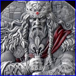 King Cnut the Great The Way to Valhalla 2 oz Silver Coin CFA Cameroon 2025