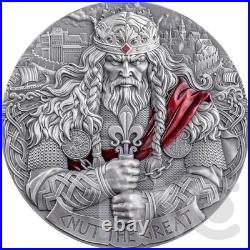 King Cnut the Great The Way to Valhalla 2 oz Silver Coin CFA Cameroon 2025