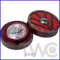 King Cnut the Great The Way to Valhalla 2 oz Silver Coin CFA Cameroon 2025