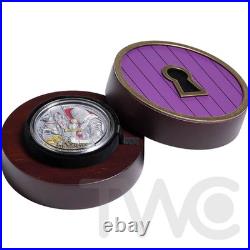 Knights Templar Secret Societies $2 Silver Coin 2 oz Samoa 2026