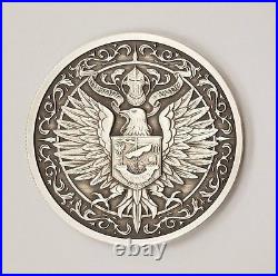 Limited 2 oz Antique Destiny Coin Series Knights Templar Camelot Lancelot with COA