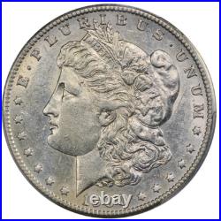 Lot of 2 Coins, Morgan Dollar, 1900 Year, O and S Mint, 0.9 Silver