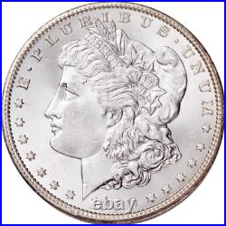 Lot of 2 Coins, Morgan Dollar, 1900 Year, O and S Mint, 0.9 Silver