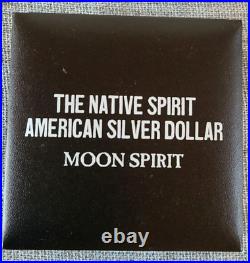 MOON SPIRIT The Native Spirit 1 Oz UHR Silver Coin Sioux Nation 2023