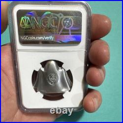 Mayer Mint 2022 Palau Silver Ghost 1 oz. 999 Antiqued NGC MS70 6586969-098