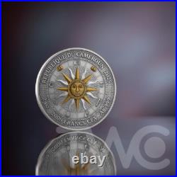 Melpomene & Thalia The Nine Muses 2 oz Antique finish Silver Coin Cameroon 2025 Melpomene & Thalia The Nine Muses 2 oz Antique finish Silver Coin Cameroon 2025