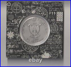 Mennica Polska Mint of Poland 2 oz Antique Gilded Silver Coin Cameroon Evil