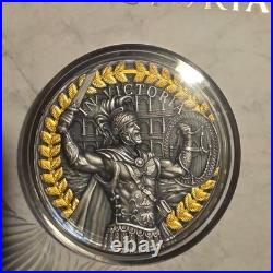 Mint of Poland 2022 Niue In Victoria 1 oz. 999 Silver Antique Finish Coin