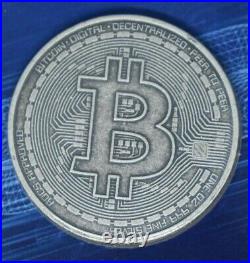 Münze 999 Silber Crypto Series 2020 ## Bitcoin # Antique Finish ## sehr selten