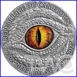 Mythical Hydra The Dragonology 2 oz Antique finish Silver Coin CFA Cameroon 2025 Mythical Hydra The Dragonology 2 oz Antique finish Silver Coin CFA Cameroon 2025