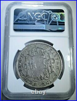 NGC XF Details 1820 Mexico Silver 8 Reales Antique Colonial Dollar Pirate Coin