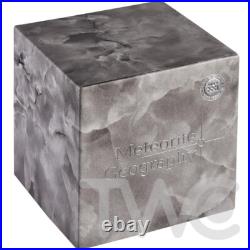 Nantan Meteorite Geography 50 g Antique finish Silver Coin CFA Cameroon 2025