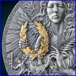 Nike The Great Greek Mythology 2 oz Antique finish Silver Coin CFA Cameroon 2024 Nike The Great Greek Mythology 2 oz Antique finish Silver Coin CFA Cameroon 2024