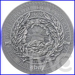 Nike The Great Greek Mythology 2 oz Antique finish Silver Coin CFA Cameroon 2024 Nike The Great Greek Mythology 2 oz Antique finish Silver Coin CFA Cameroon 2024