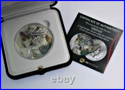 Niue 2022 Medusa Antique Finish $2 silver coin 50 gram Mintage of 250