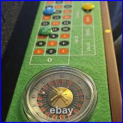 Niue 2023 Roulette Wheel Silver Coin 3 oz. 999 Antique Finish Limited Edition