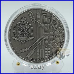 Niue 2024 Fukushima Human Tragedies Antique Finish 2 Oz Silver Coin Niue 2024 Fukushima Human Tragedies Antique Finish 2 Oz Silver Coin