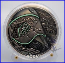Niue 2024 Fukushima Human Tragedies Antique Finish 2 Oz Silver Coin Niue 2024 Fukushima Human Tragedies Antique Finish 2 Oz Silver Coin