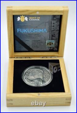 Niue 2024 Fukushima Human Tragedies Antique Finish 2 Oz Silver Coin Niue 2024 Fukushima Human Tragedies Antique Finish 2 Oz Silver Coin