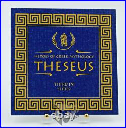 Niue 2024 Theseus Greek Mythology 1 Oz Silver Coin Antique Finish