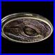 Niue-Island-1-oz-CROCEYE-Crocodile-Alligator-ANIMAL-SKIN-2-EYE-Silver-Coin-2013-01-pni