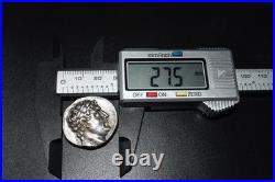 Old Ancient Greek Pergamon Silver Coin Tetradrachm Philetairos 282-263 BC