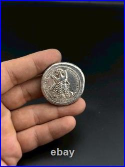 Old Ancient Roman Silver Coin Empire 3rd Century Empire