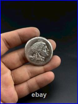 Old Ancient Roman Silver Coin Empire 3rd Century Empire