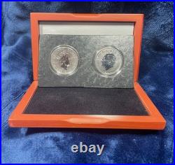 Own the Legacy QEII Last & King Charles III First Silver Britannia 2023 £2