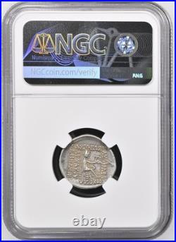 PARTHIAN KINGDOM MITHRADATES II c. 121-91 BC AR Drachm 19.1mm 4.15g