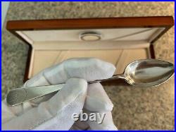 Paul Revere Coin Silver Desert Spoon Circa 1780's