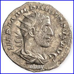 Philip I The Arab 244-247 AD AR Antoninianus Roman Empire Salvs Avg Coin 15I