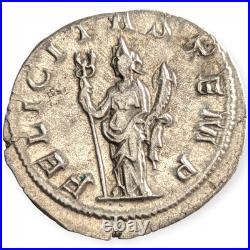 Philip I The Arab 244-47 AD AR Antoninianus Roman Empire Felicitas Temp Coin 16N