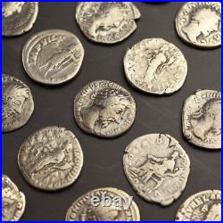 RARE Roman Silver Denarius Coin Marcus Aurelius With Display Case